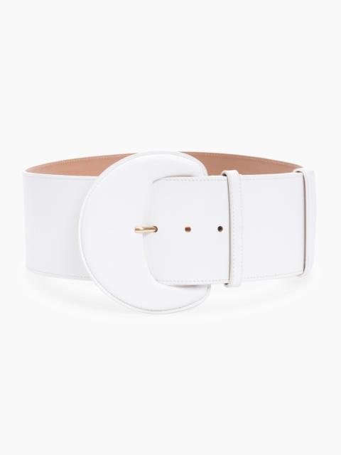 CAROLINA HERRERA Leather Demi Lune Belt