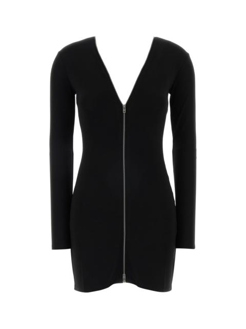 Alexander Wang Black stretch viscose mini dress