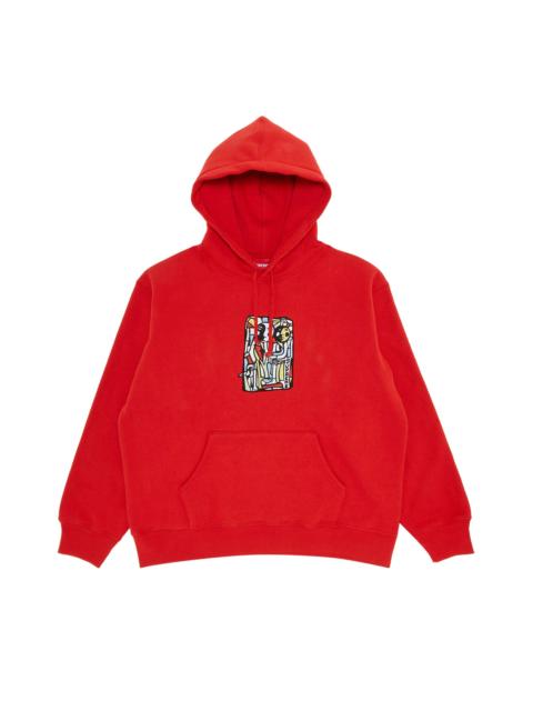 Supreme Supreme Neil Blender Mosaic Hooded Sweatshirt 'Burnt Red'