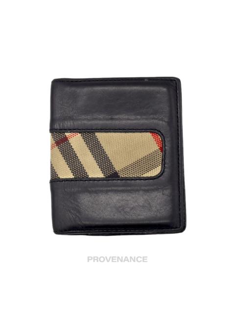 Burberry Burberry Pocket Organizer Wallet - Black Vintage Check