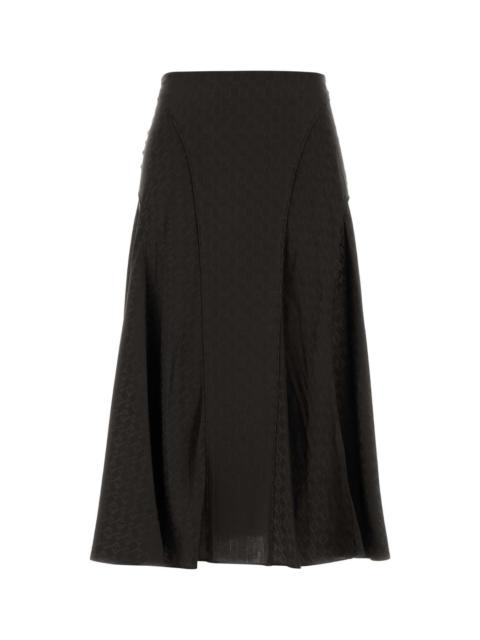 FENDI Fendi Women Embroidered Silk Skirt