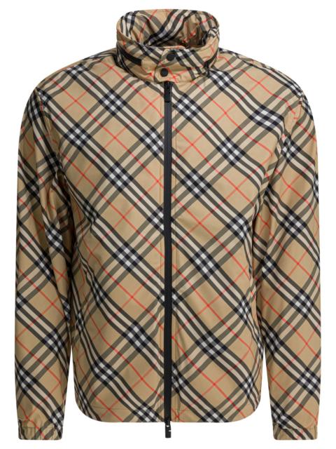 Burberry Burberry "check" Windbreaker Jacket