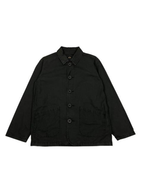 ALPHA INDUSTRIES 🔥VINTAGE CHORE WORK JACKET ALPHA INDUSTRIES MILITARY