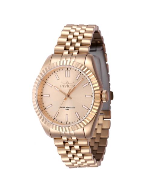 Invicta - Invicta Specialty Quartz Rose Gold Dial Ladies Watch 47509