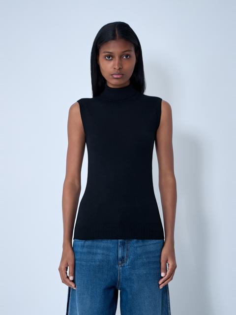 Sportmax Wool Turtleneck Top