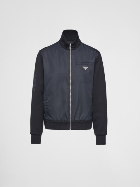 Prada Sweatshirt with Re-Nylon details