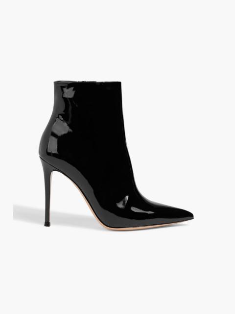 Gianvito Rossi Avril patent-leather ankle boots