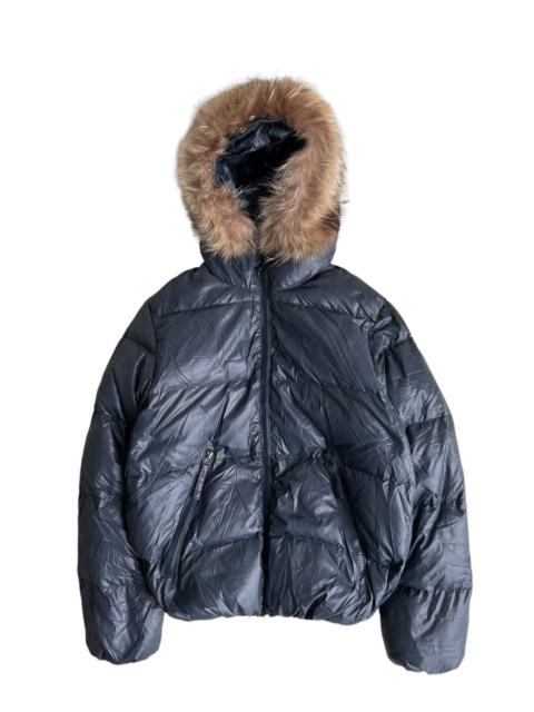 DUVETICA Duvetica Racoon Fur Hoodie Detachable Band Goose Down Jacket