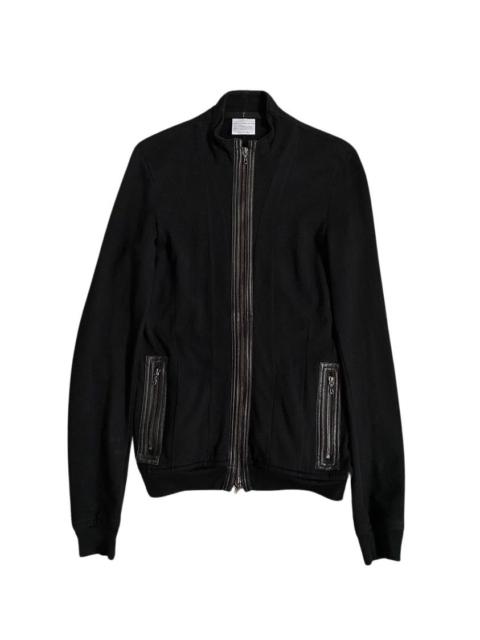 AW08 LEATHER GIZA ZIP UP