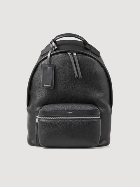 Sandro COATED CANVAS BACKPACK