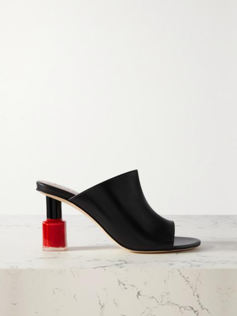 Loewe Nail Polish Leather Mules