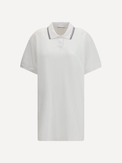 Alexander Wang Cotton Polo Mini Dress