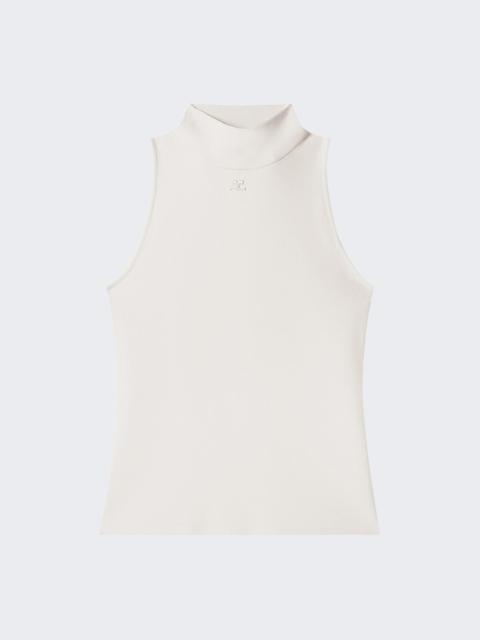 courrèges Heritage Knit Top Natural