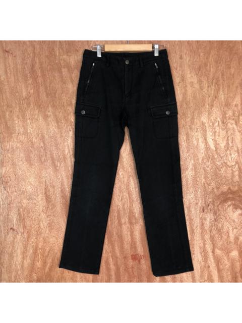 Other Designers Uniqlo - Uniqlo Black Multipocket Cargo Pants #c654