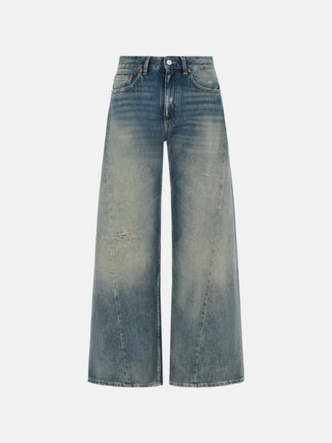 MM6 Maison Margiela MIDNIGHT BLUE COTTON JEANS