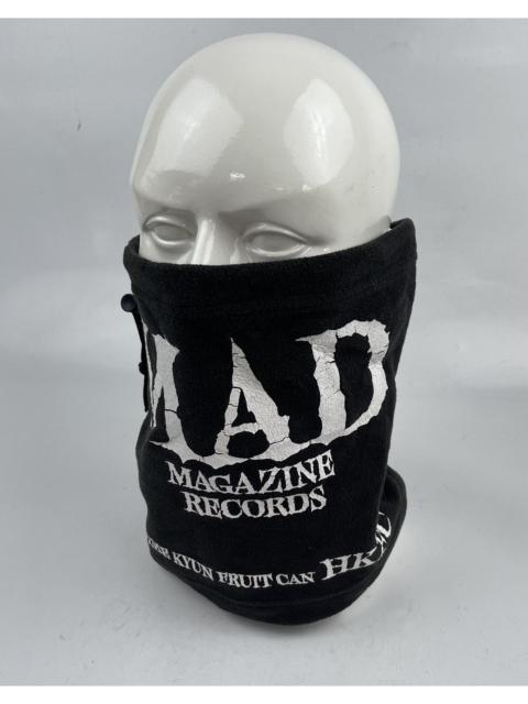 Other Designers Japanese Brand - mad magazine records neck gaiter tc28