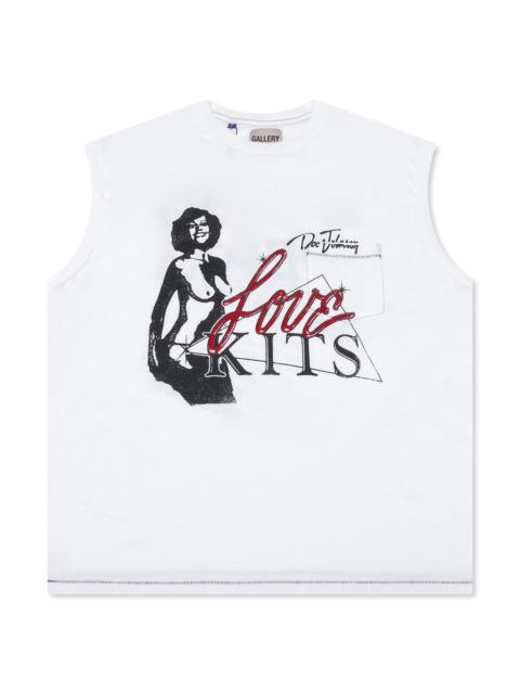 GALLERY DEPT. GALLERY DEPT. X DOC JOHNSON LOVE KITS TEE - CLEAN WHITE