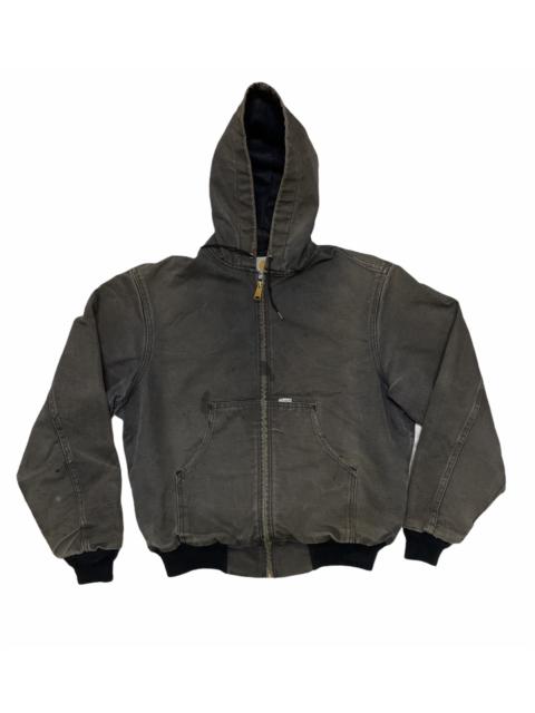 Other Designers Vintage - Vintage Carhartt Chore Hoodies Jacket Nice Design