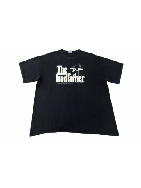Other Designers Vintage - 90s The Godfather Mafia Movies Paramount Picture Printed Tee