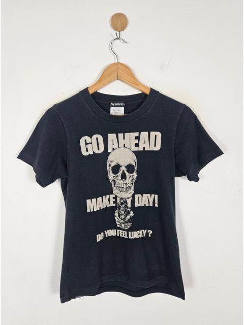 Hysteric Glamour Hysteric glamour Go ahead make my day shirt
