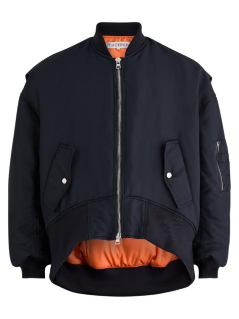 JW Anderson Padded Nylon Bomber Jacket