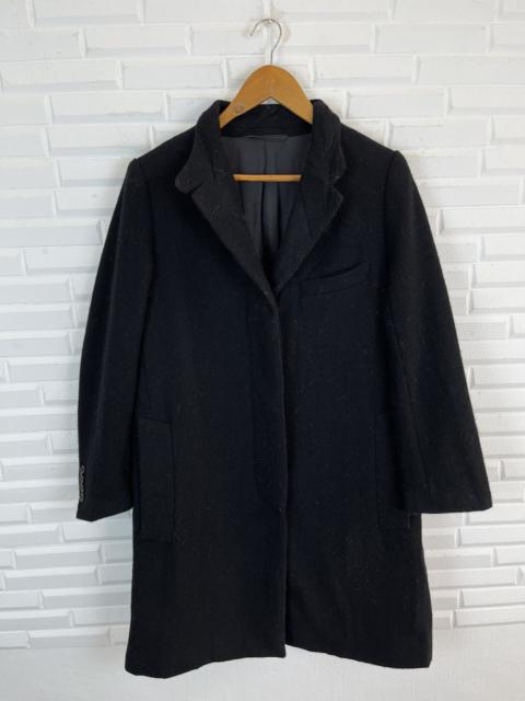 Other Designers Vintage - 🔥QUEEN Black Wool Margaret Howell British Style Long Coat