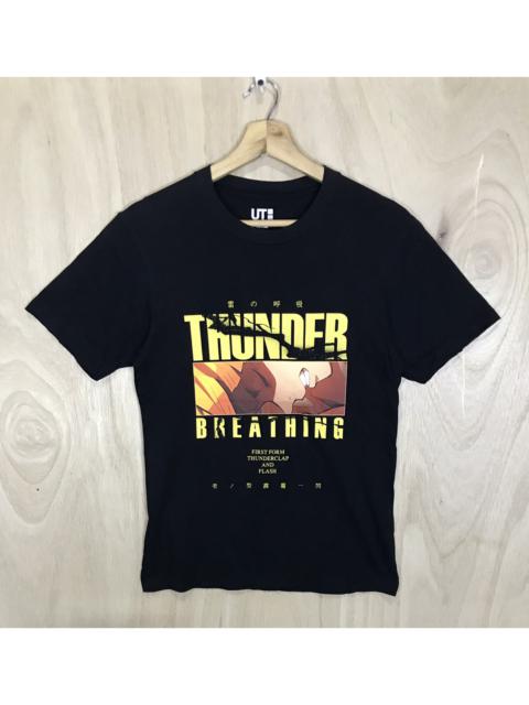 Other Designers Uniqlo - Uniqlo X Kimetsu No Yaiba : Thunder Breathing Tees