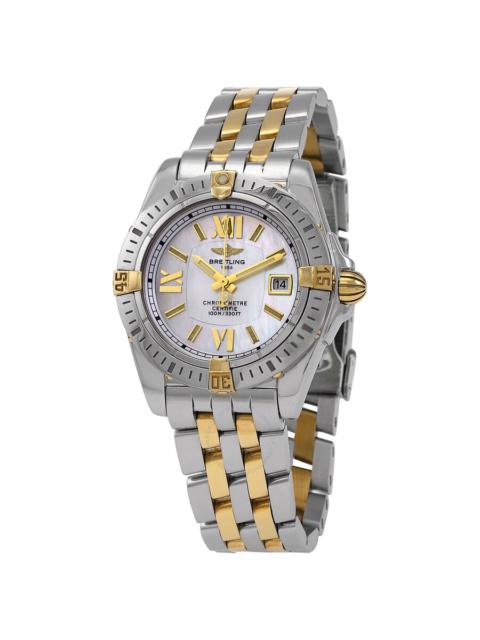 BREITLING Breitling Cockpit Quartz Ladies 18kt Yellow Gold and Stainless Steel Watch B7135612/A662.367D