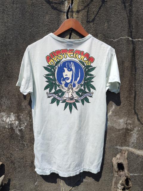 Other Designers Vintage - Vintage Hysteric Glamour Girl With Marijuana Design Tee