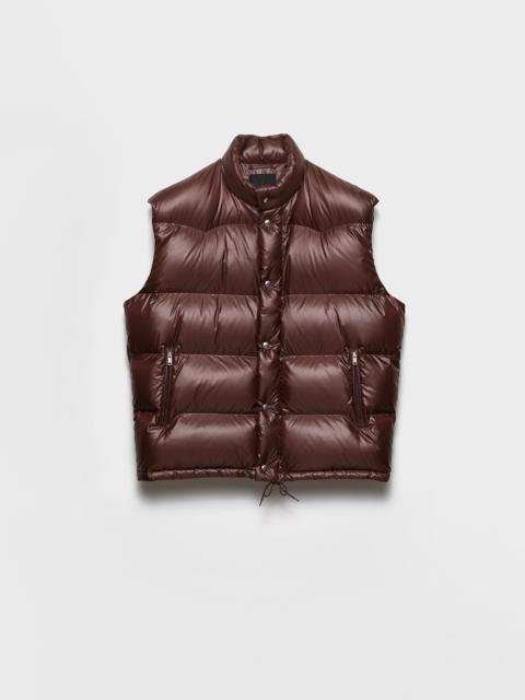 Prada Re-Nylon down vest