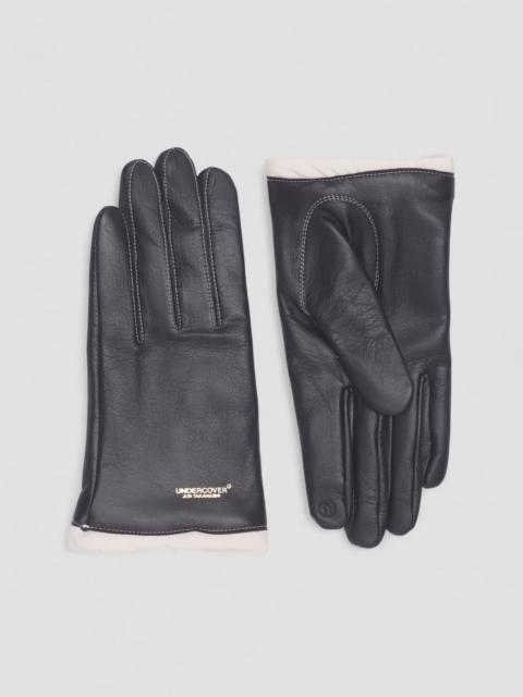 UNDERCOVER Black Sheep Leather Short Gloves