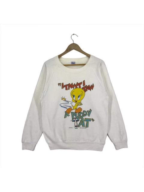 Other Designers Vintage - Vintage 90s Tweety And Sylvester Sweatshirt