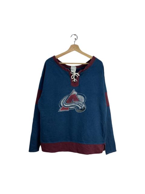 Other Designers Vintage - VINTAGE NHL SWEATSHIRT BIG LOGO RILEX WEAR