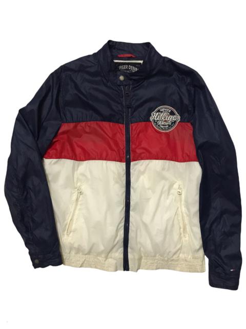 Other Designers Tommy Hilfiger Embroidered Logo Nylon Jacket