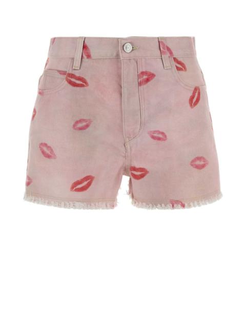Isabel Marant Étoile Isabel Marant Etoile Women Printed Denim Lesia Shorts