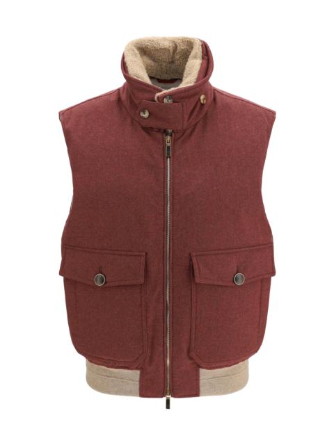 Brunello Cucinelli Brunello Cucinelli Men Wool Padded Vest