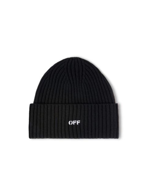 Off-White Off Stamp wool beanie