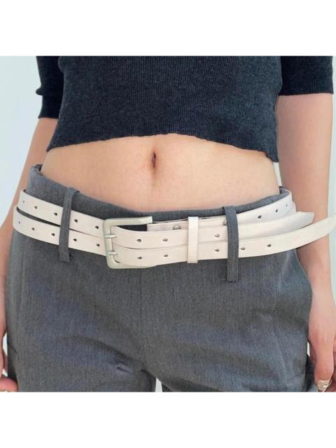 Other Designers Japanese Brand - Y2K Casual Layered Buckle Modern Belt