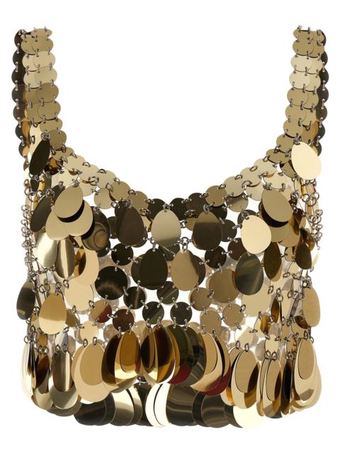 rabanne Haut Tops Gold