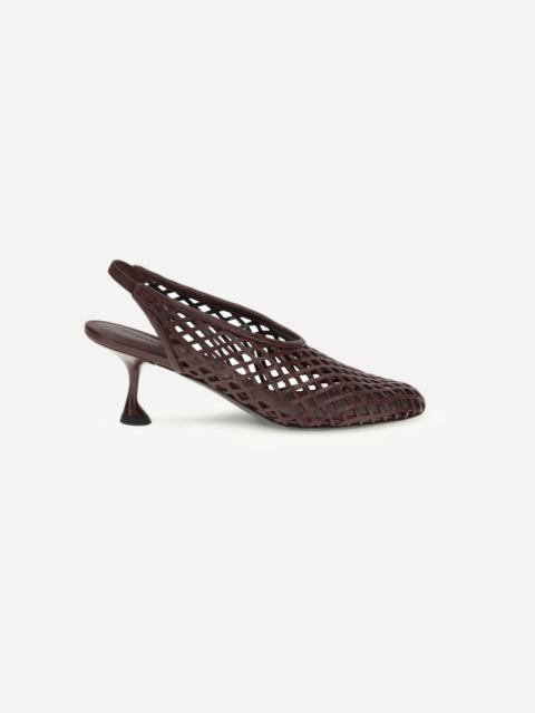 Proenza Schouler Tee perforated slingback Pumps
