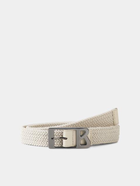 BOGNER Braided belt Melly in Sand