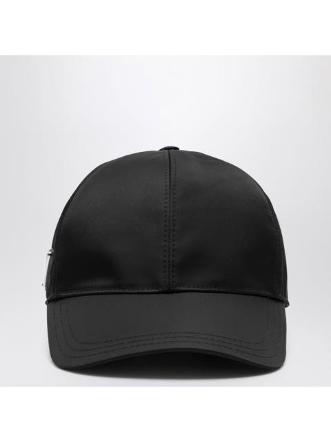 Prada Prada Black Re-Nylon Baseball Cap Men