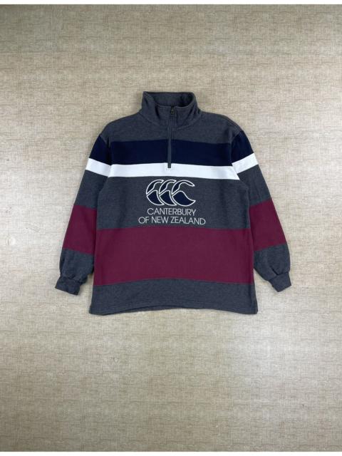 Other Designers Canterbury of New Zealand × Vintage - VINTAGE CANTERBURY OF NEW New Zealand Color Block Half Zip