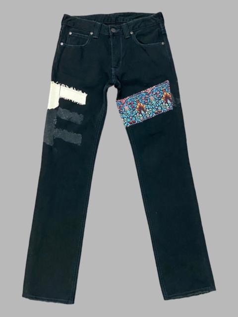 Other Designers Vintage LEE PATCHES DISTRESSED DENIM