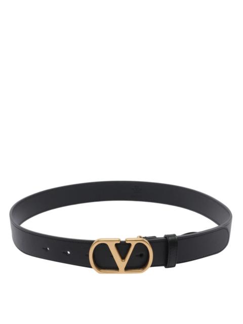 Valentino Valentino Garavani Men Vlogo Signature Belt