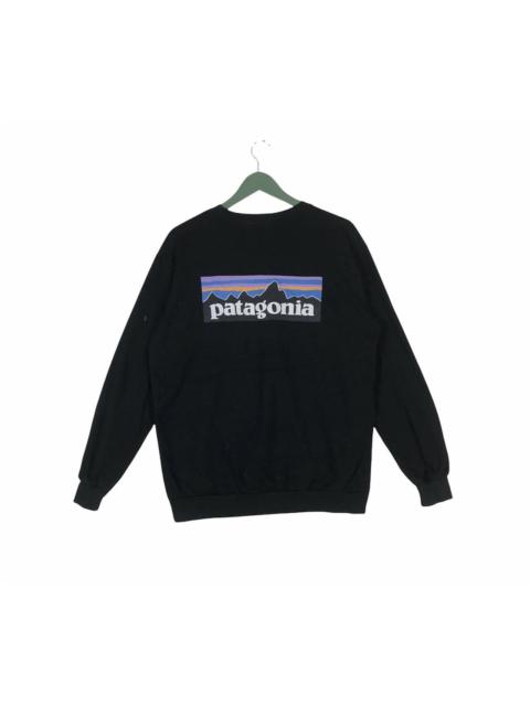 Rare Patagonia sweatshirt big logo printed on back