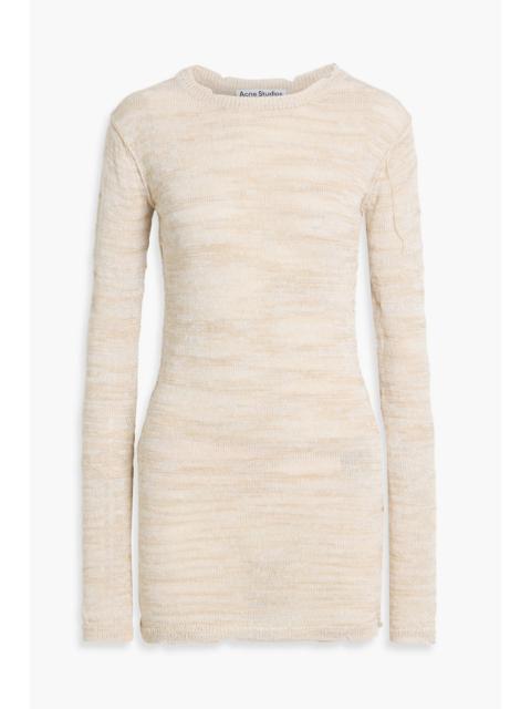 Acne Studios Linen-blend sweater