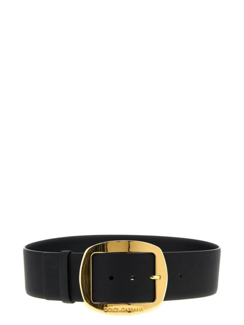 Dolce & Gabbana Maxi buckle belt