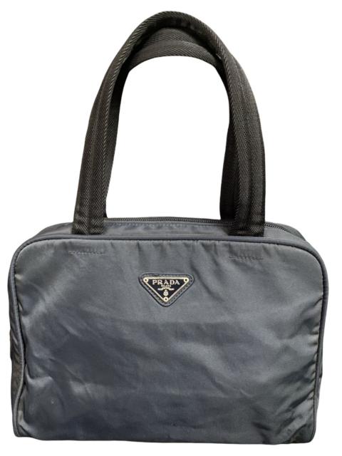 Prada Authentic Prada Tessuto Blue Nyalon Shoulder Bag