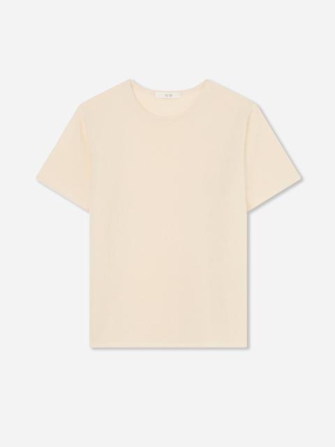 CO Short Sleeve T-Shirt in Cashmere Silk